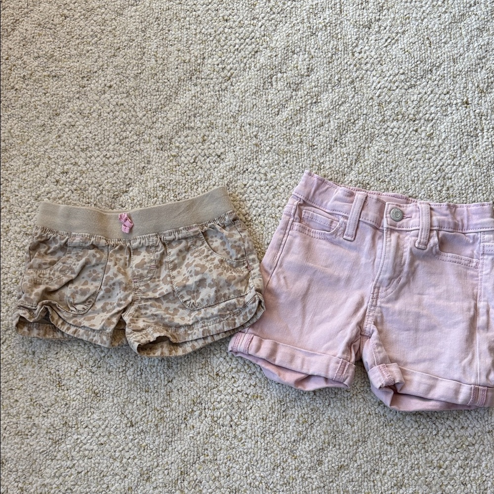 Girls bundle shorts sz 5 old navy and Cherokee